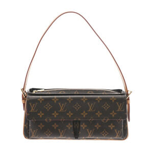 Louis Vuitton Monogram Viva Cite Brown Canvas Shoulder Bag